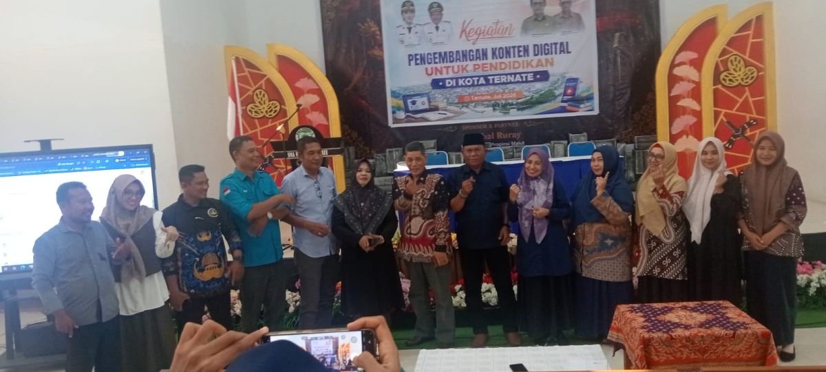 Dinas Pendidikan Maluku Utara Gelar Kegiatan Pengembangan Konten Digital di Halmahera Timur.