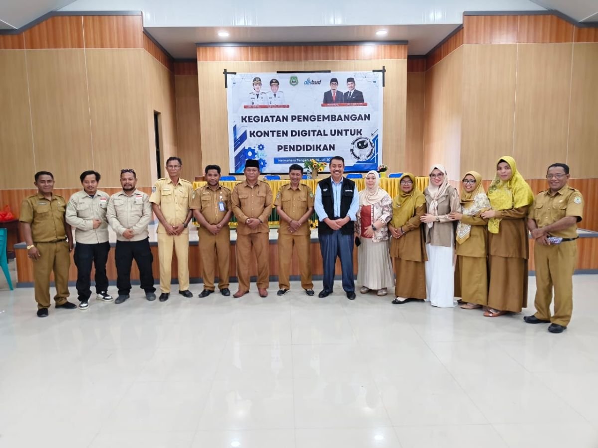 Bidang SMA Dikbud Maluku Utara Gelar Pengembangan Konten Digital untuk Pendidikan di Halmahera Utara